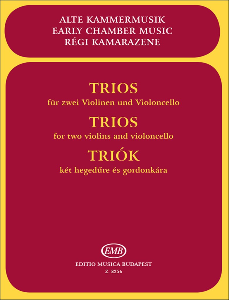 Trios für zwei Violinen und Violoncello