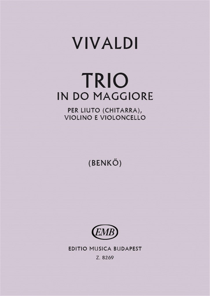 Trio in do maggiore per liuto (chitarra), violin