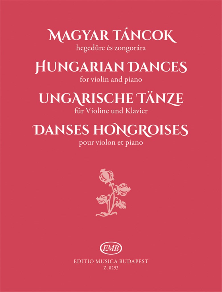 Hungarian Dances for Violin and Piano