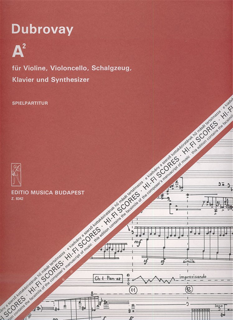 A2 für Violine, Violoncello, Schlagzeug, Klavier