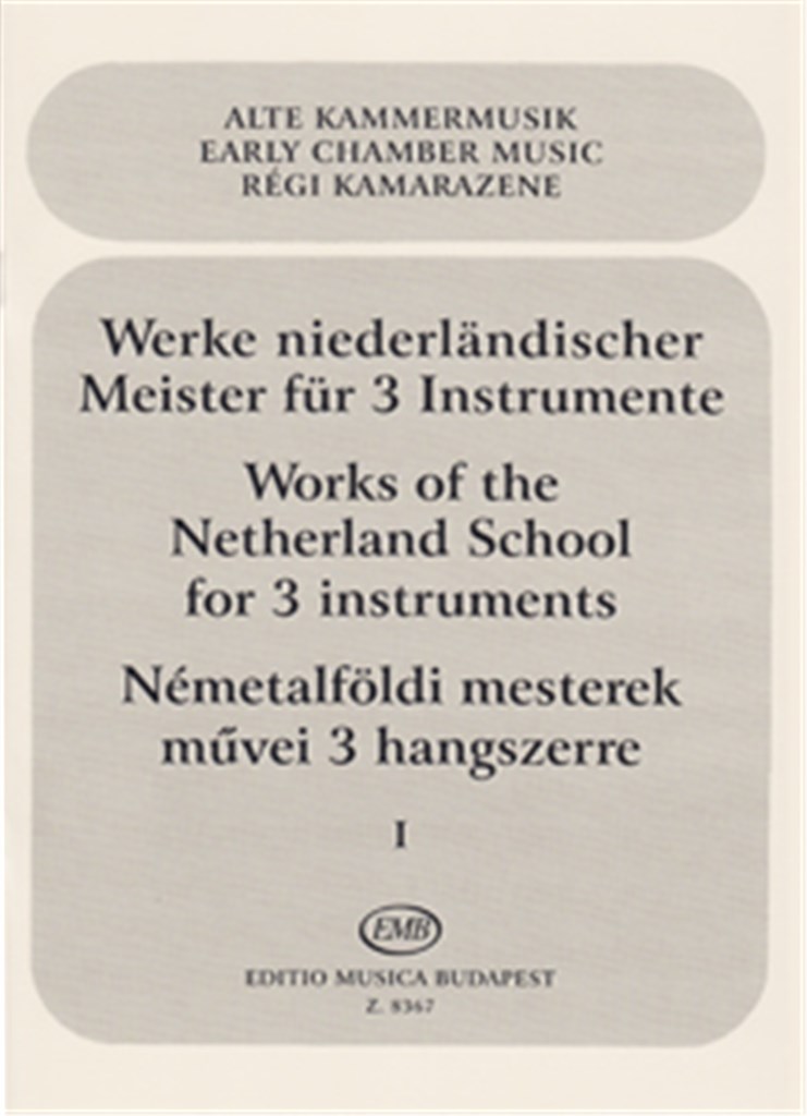 Werke Niederländischer Meister Für Drei Oder Vier