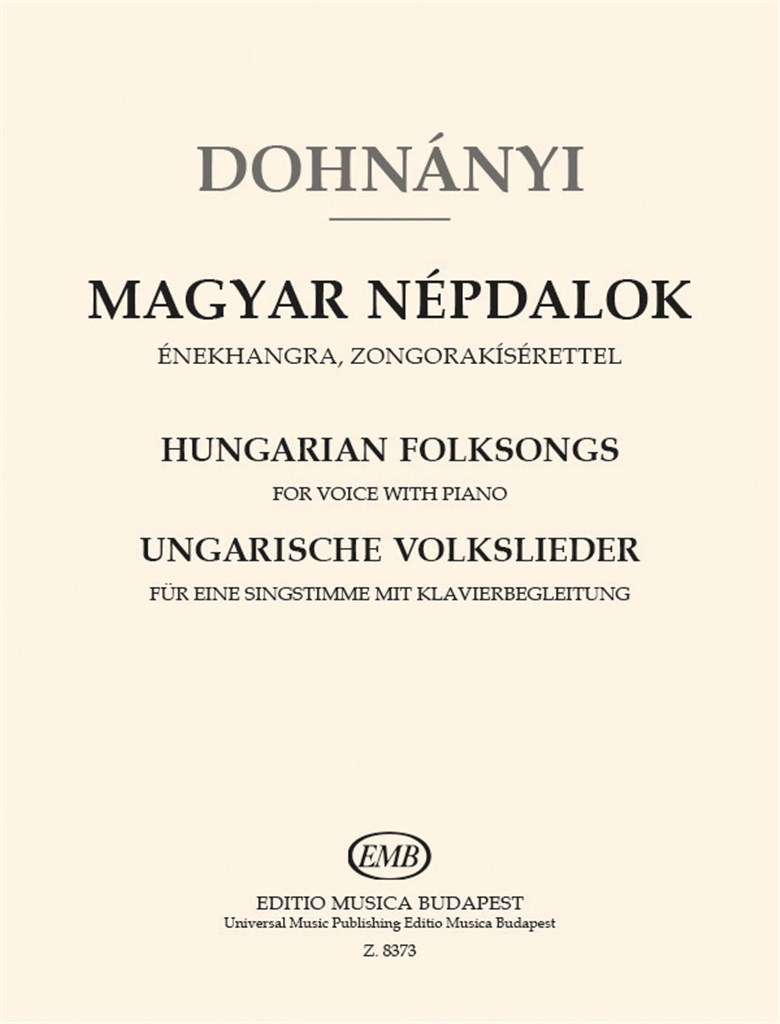 Ungarische Volkslieder