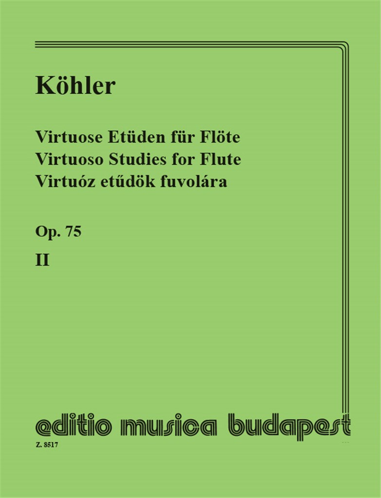 Virtuose Etüden für Flöte 2