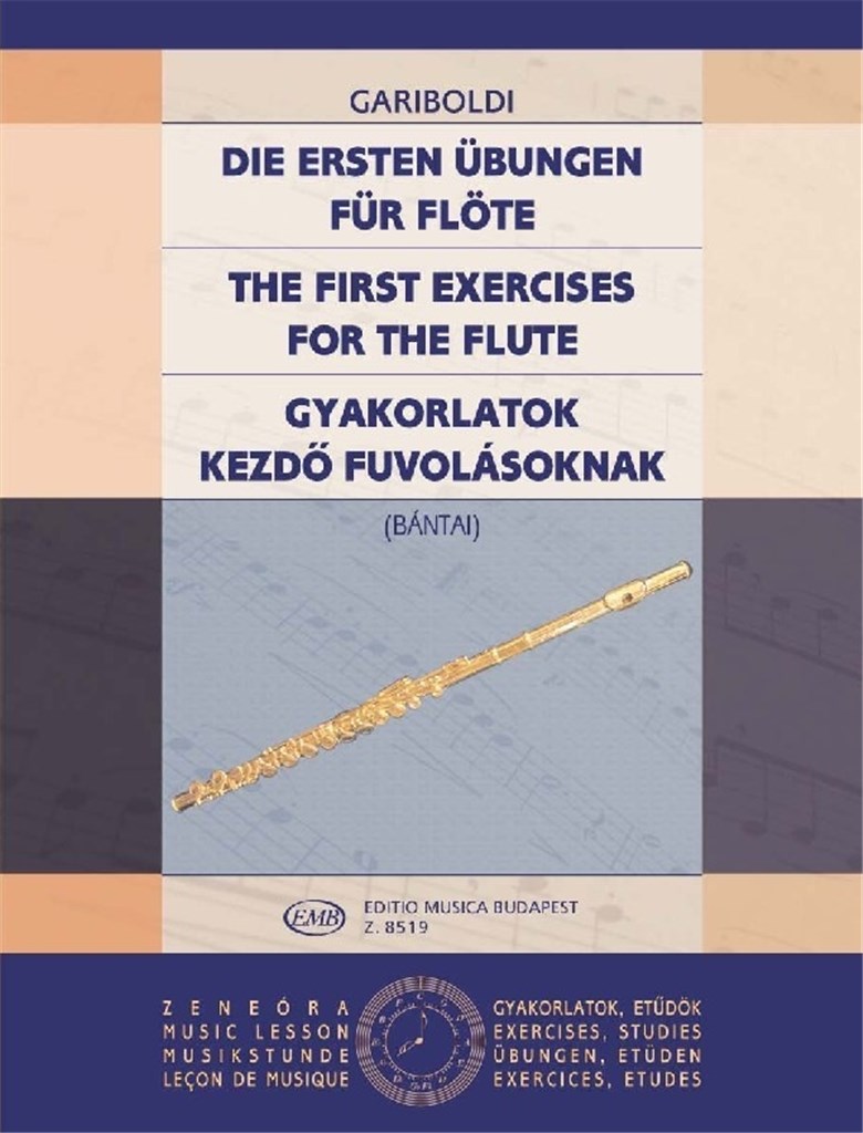 Die ersten Übungen für Flöte
