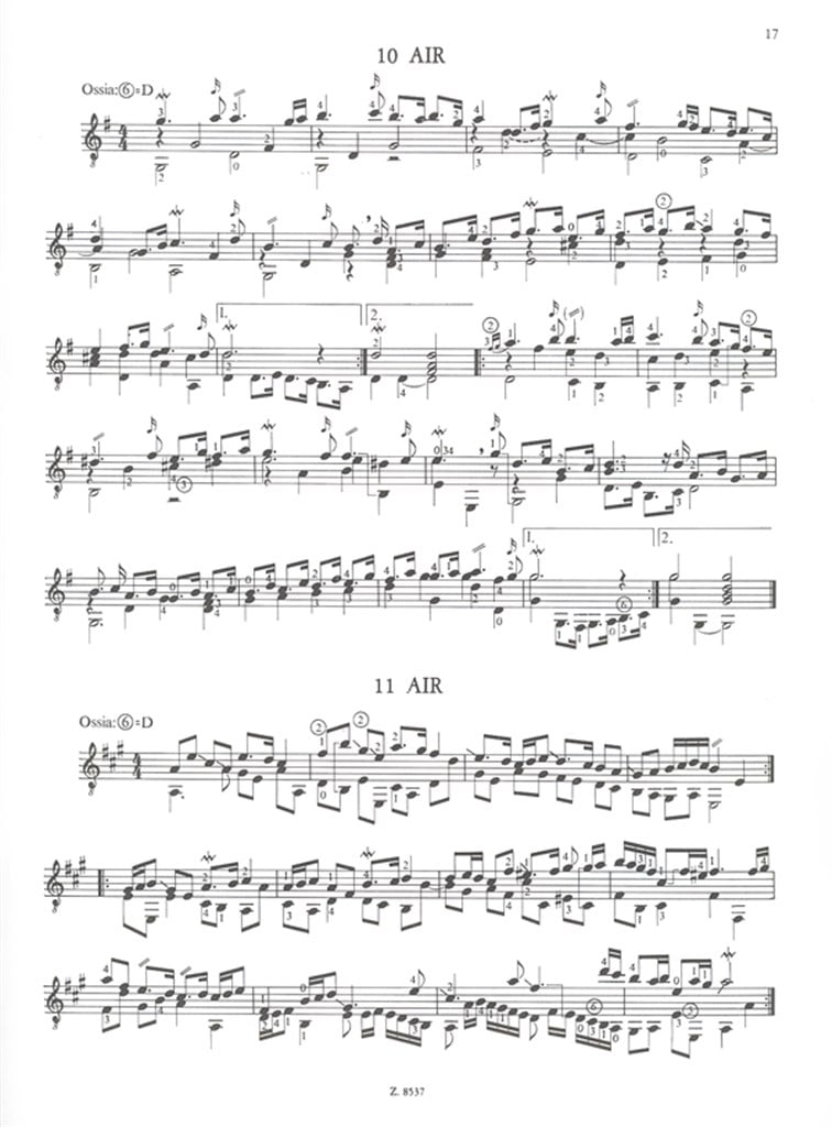 Stücke für Gitarre