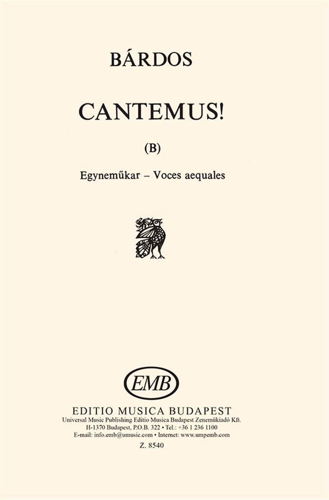 Cantemus ! (B)