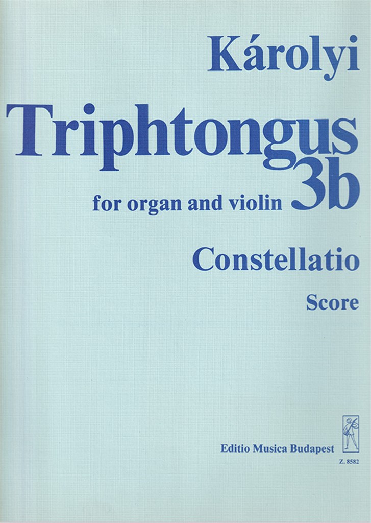 Triphtongus 3b für Orgel und Violine