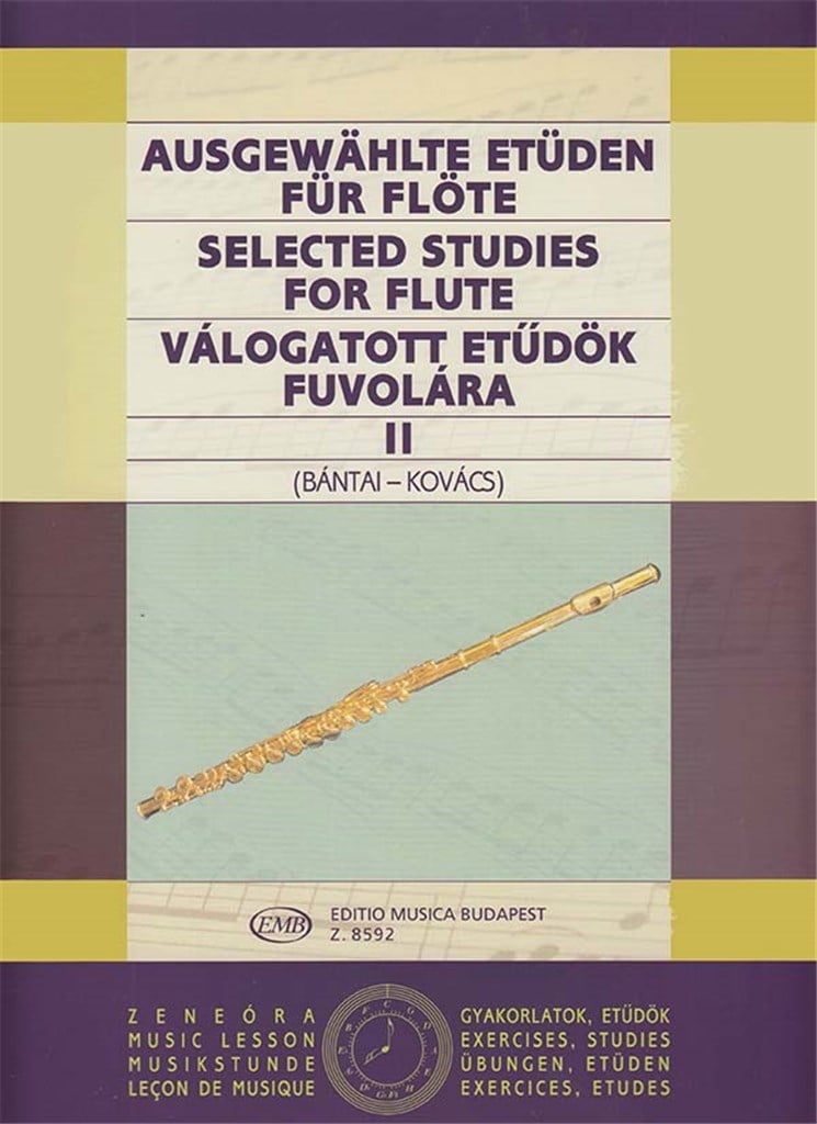 Ausgewählte Etüden für Flöte II
