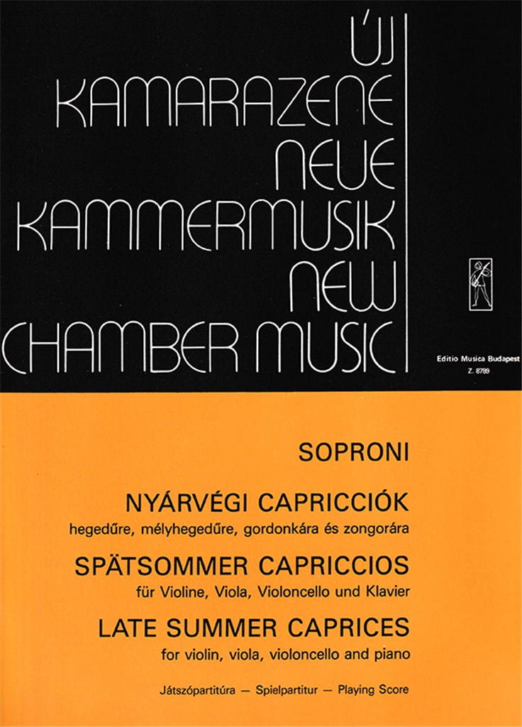 Spätsommer Capriccios für Violine, Viola, Violon