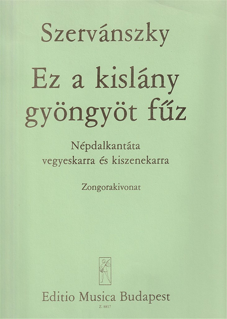 Ez a kislány gyöngyöt füz