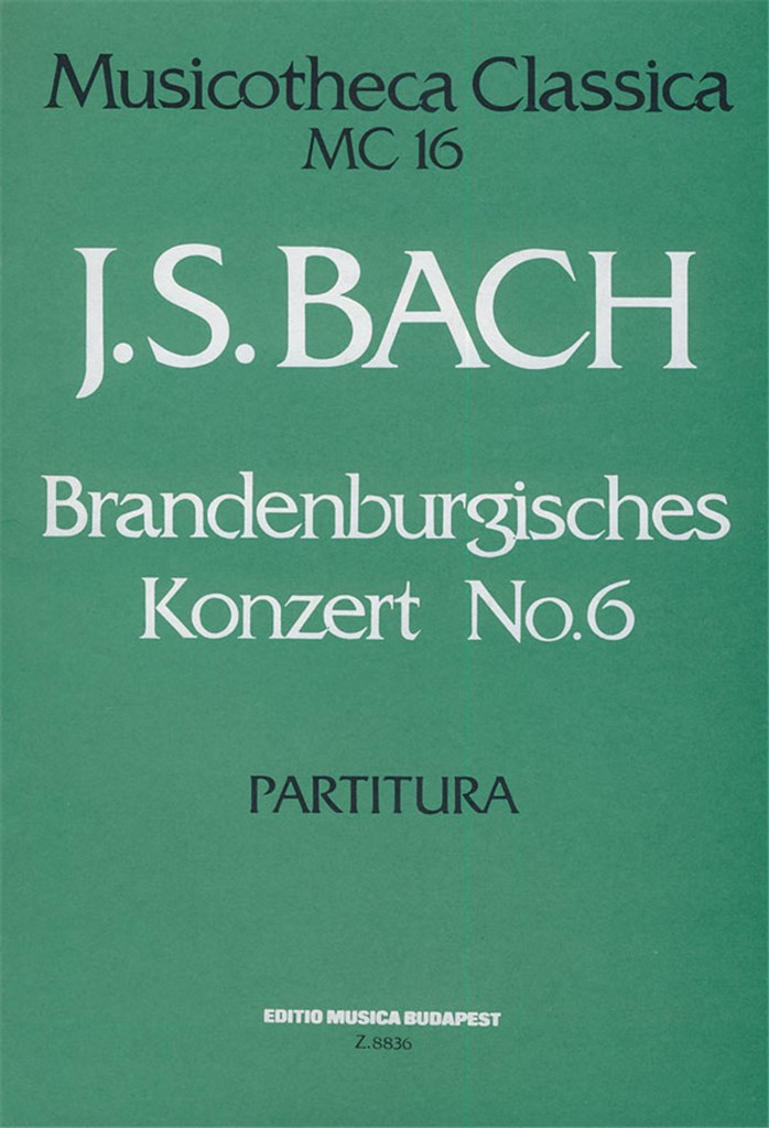 Brandenburgisches Konzert No. 6 MC 16