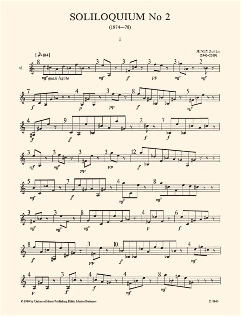 Soliloquium No. 2
