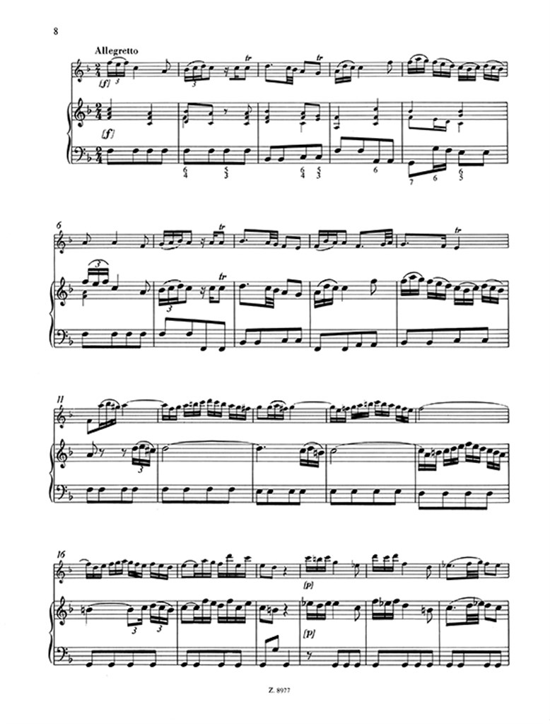 Sonata per flauto e cZalo (pianoforte)