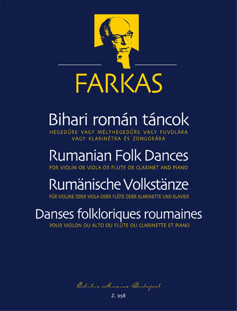 Rumänische Volkstänze aus der Sammlung von Bela