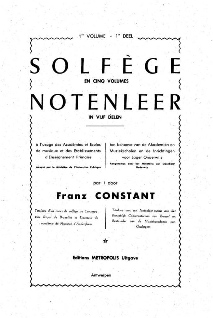 Notenleer - Deel 1