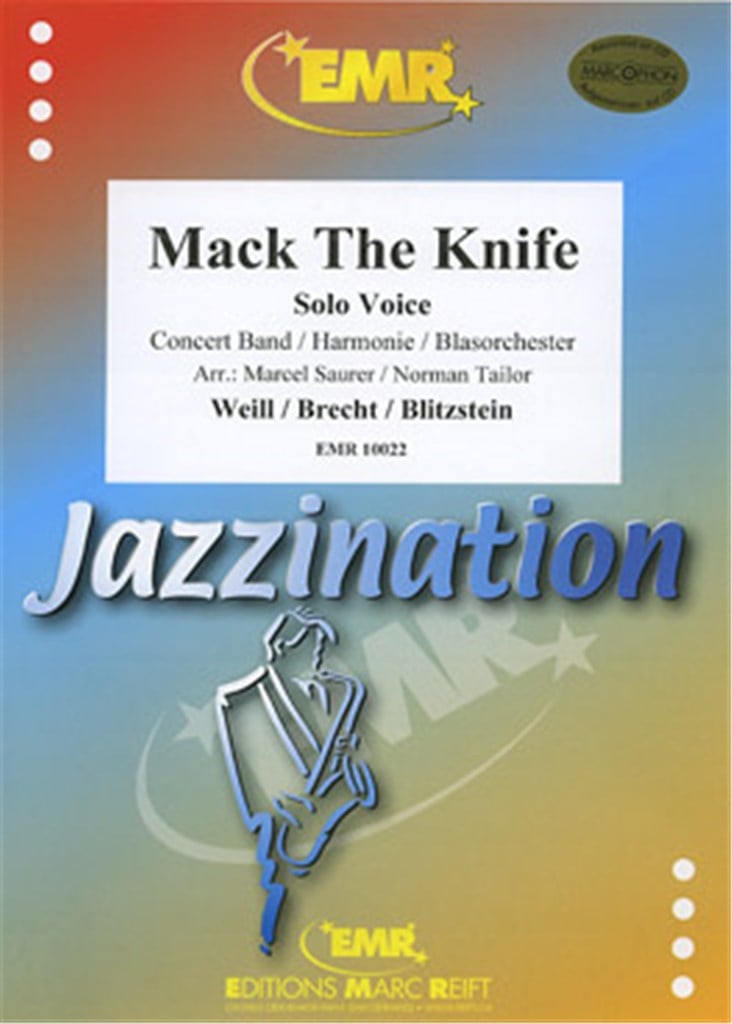 Mack The Knife (Solo Voice) (Version in G major)