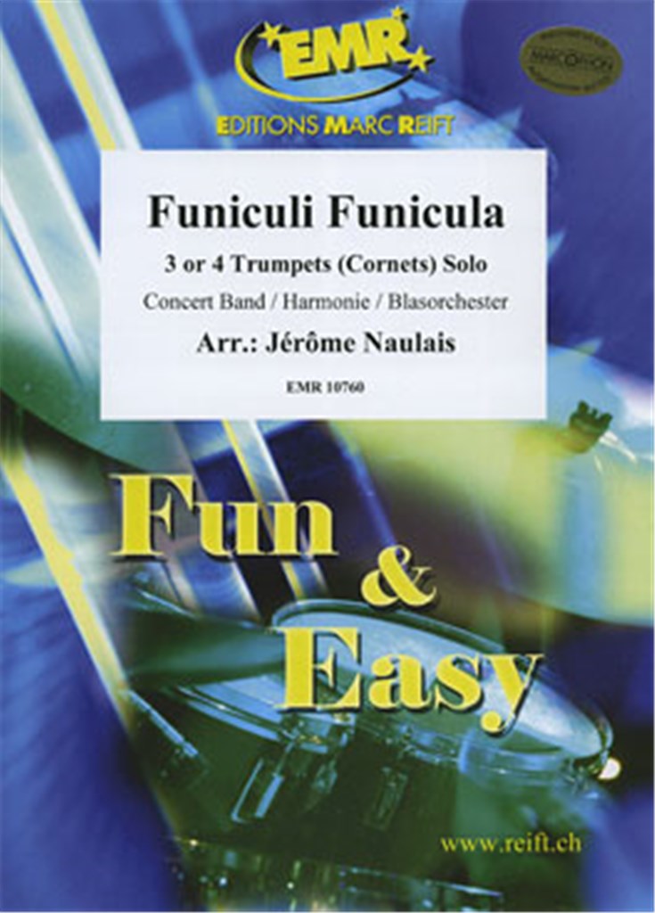 Funiculi Funicula (3 or 4 Trumpets Solo)