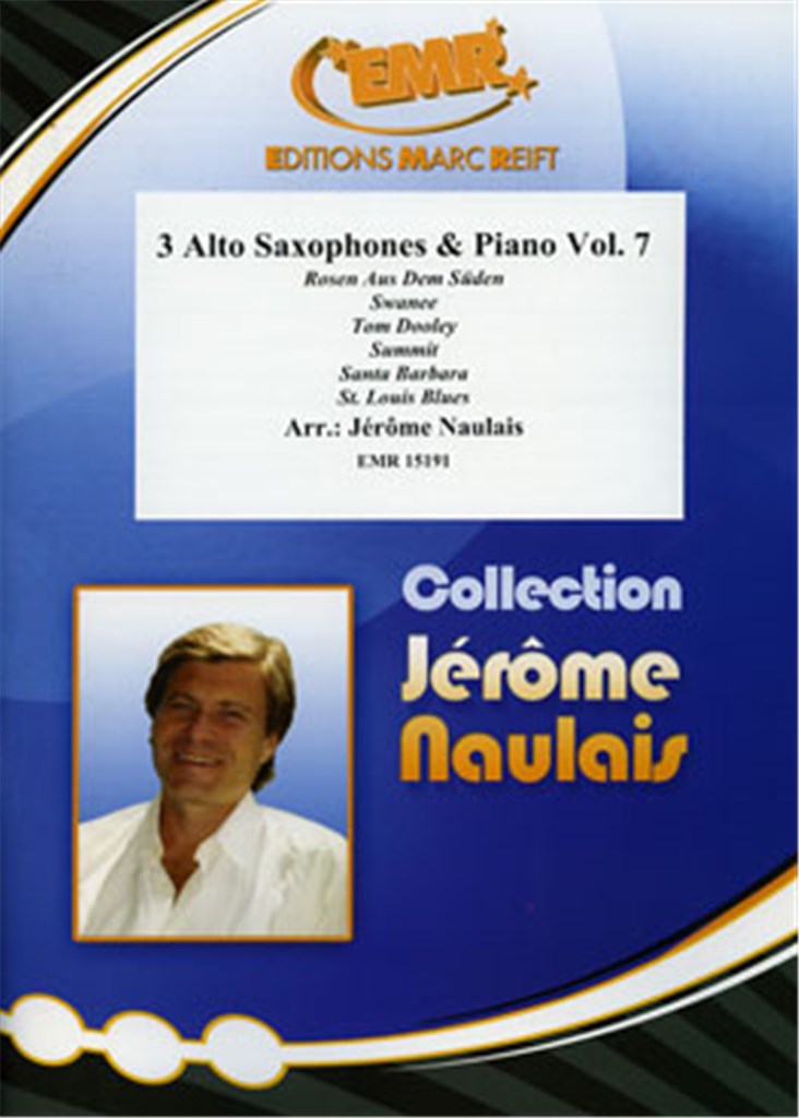 3 Alto Saxophones & Piano Vol. 7