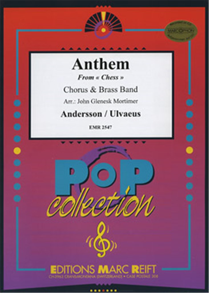 Chess (Anthem) + Chorus SATB