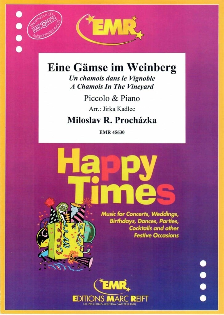 Eine Gämse im Weinberg