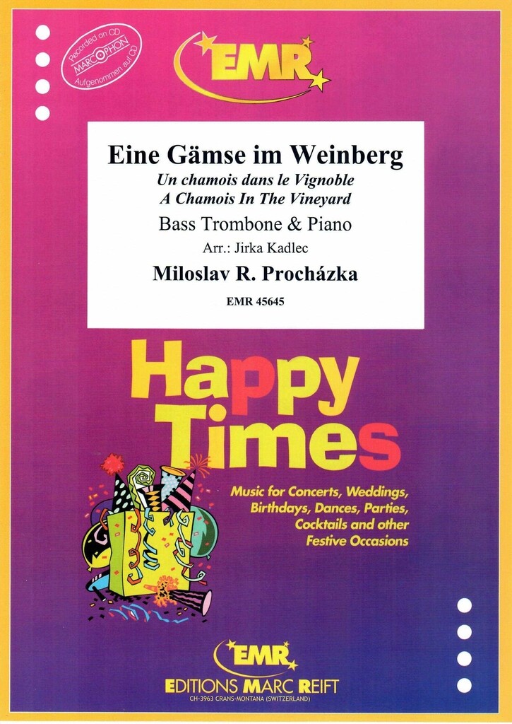 Eine Gämse im Weinberg