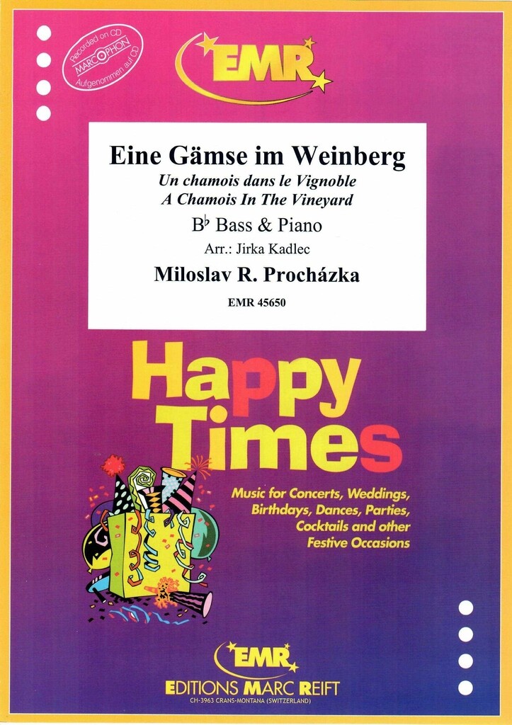 Eine Gämse im Weinberg