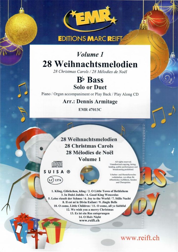 28 Weihnachtsmelodien Vol. 1