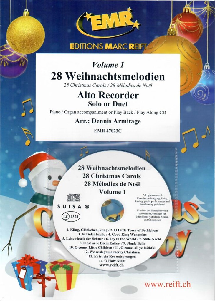 28 Weihnachtsmelodien Vol. 1