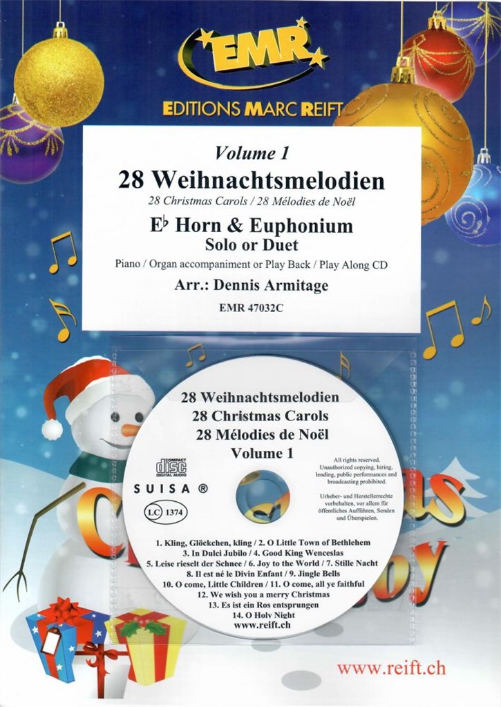 28 Weihnachtsmelodien Vol. 1