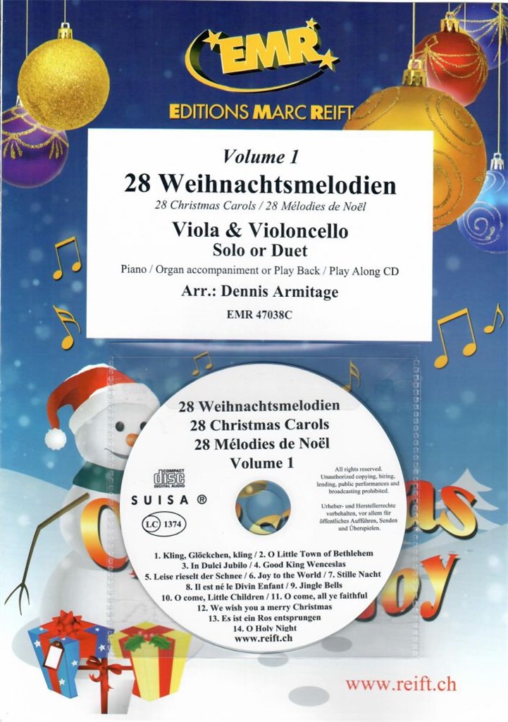 28 Weihnachtsmelodien Vol. 1