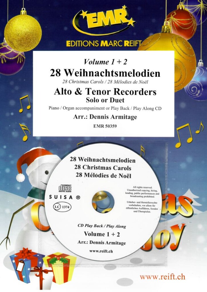 28 Weihnachtsmelodien Vol. 1 + 2
