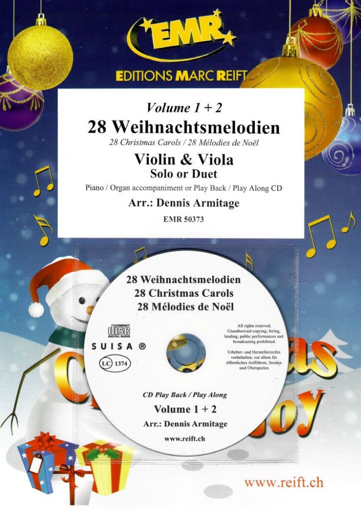28 Weihnachtsmelodien Vol. 1 + 2