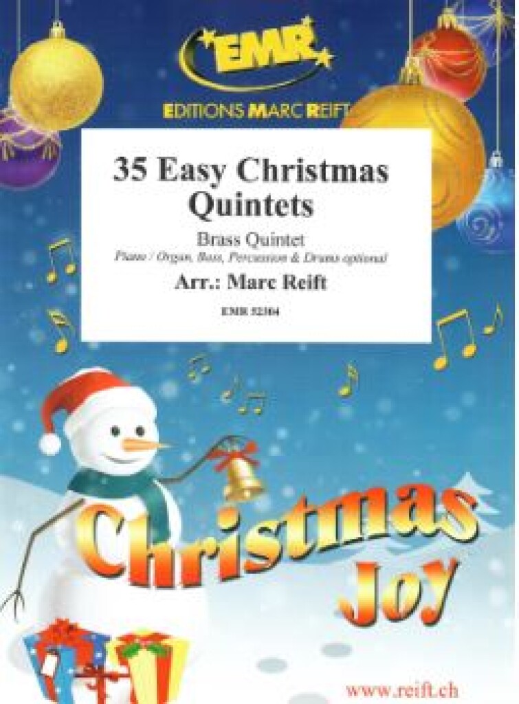 35 Easy Christmas Quintets