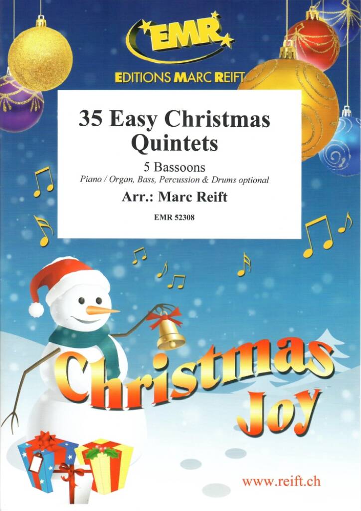 35 Easy Christmas Quintets
