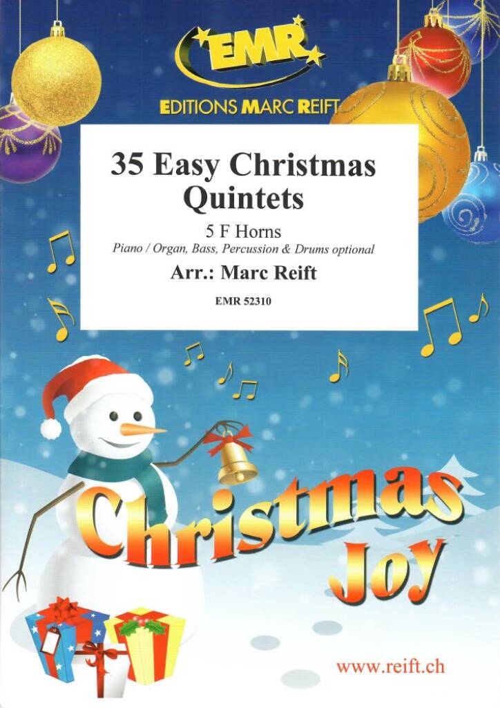 35 Easy Christmas Quintets
