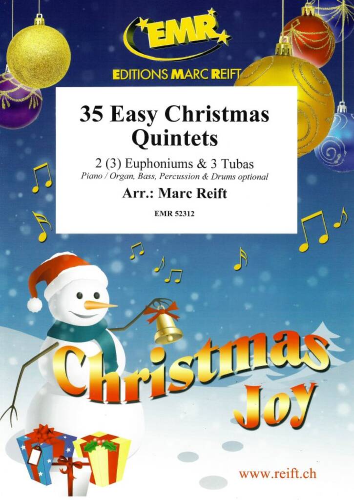 35 Easy Christmas Quintets