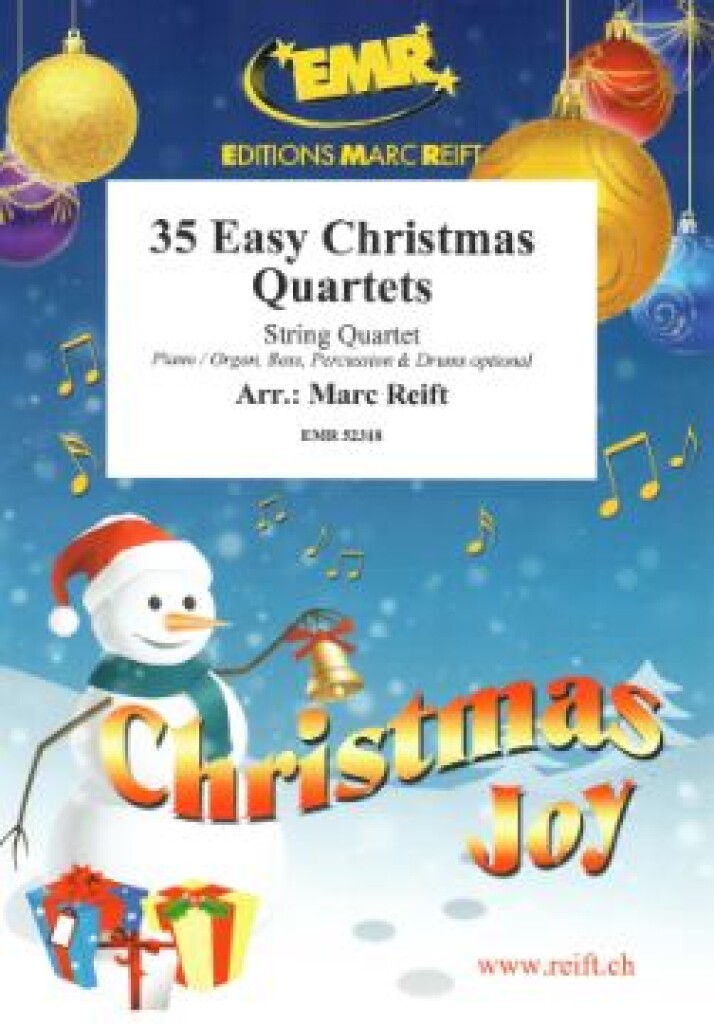 35 Easy Christmas Quartets