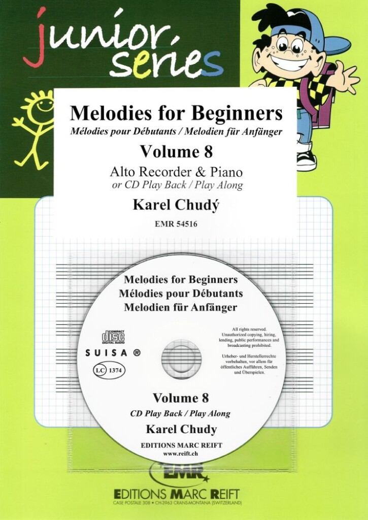 Melodies for Beginners Volume 8