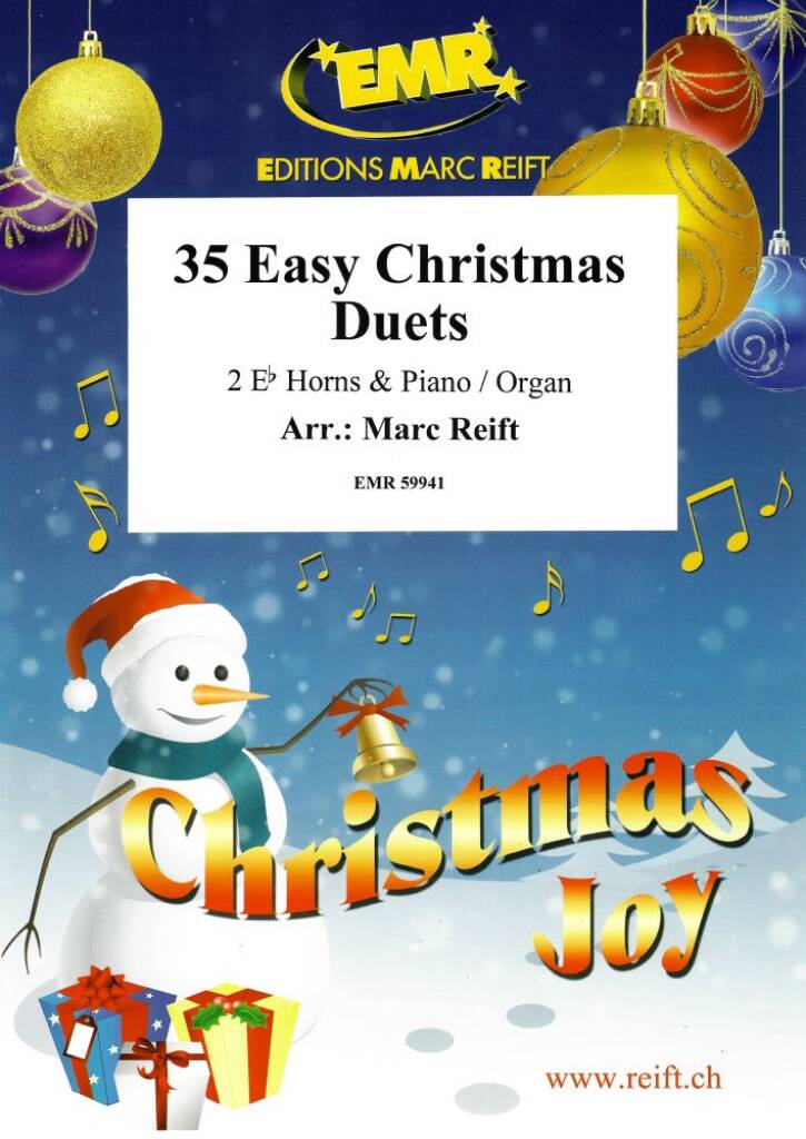 35 Easy Christmas Duets