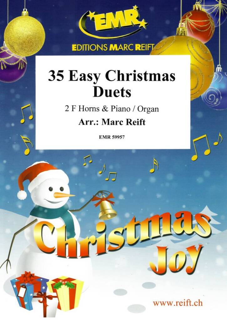 35 Easy Christmas Duets