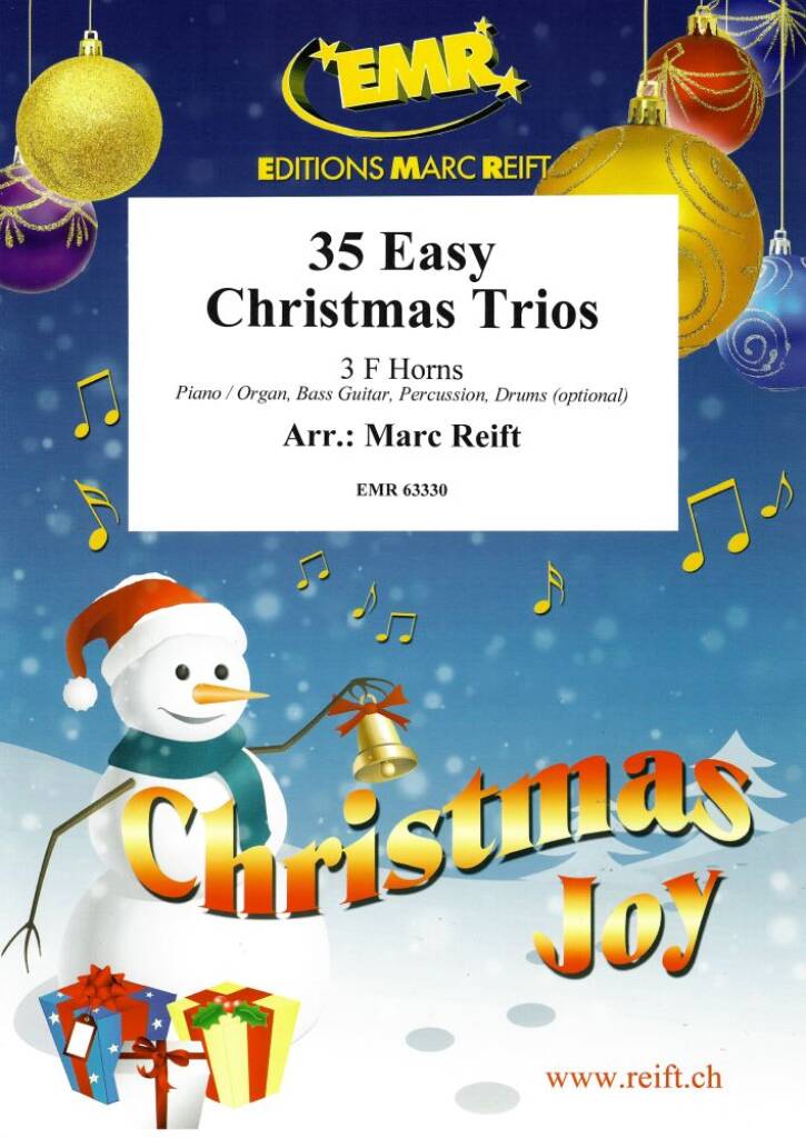 35 Easy Christmas Trios