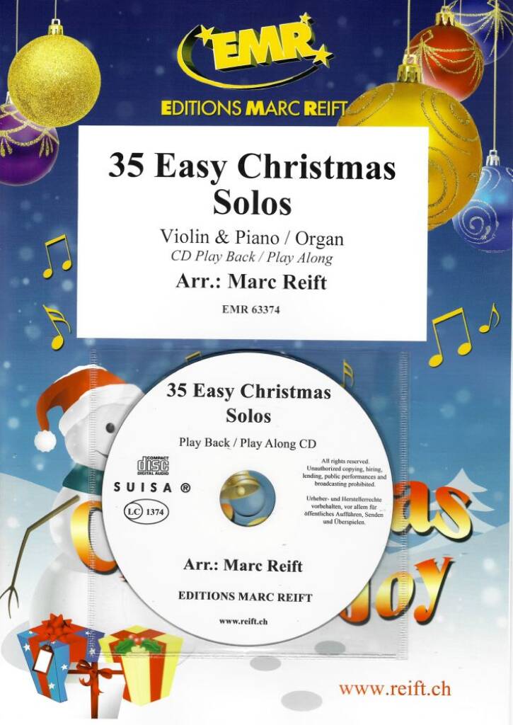 35 Easy Christmas Solos