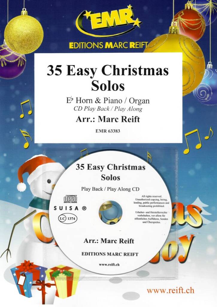 35 Easy Christmas Solos