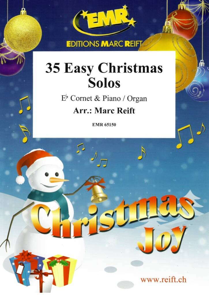 35 Easy Christmas Solos