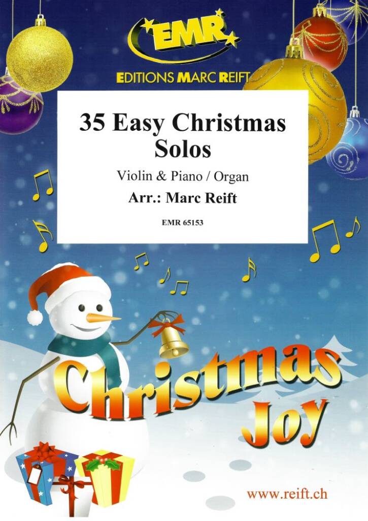 35 Easy Christmas Solos