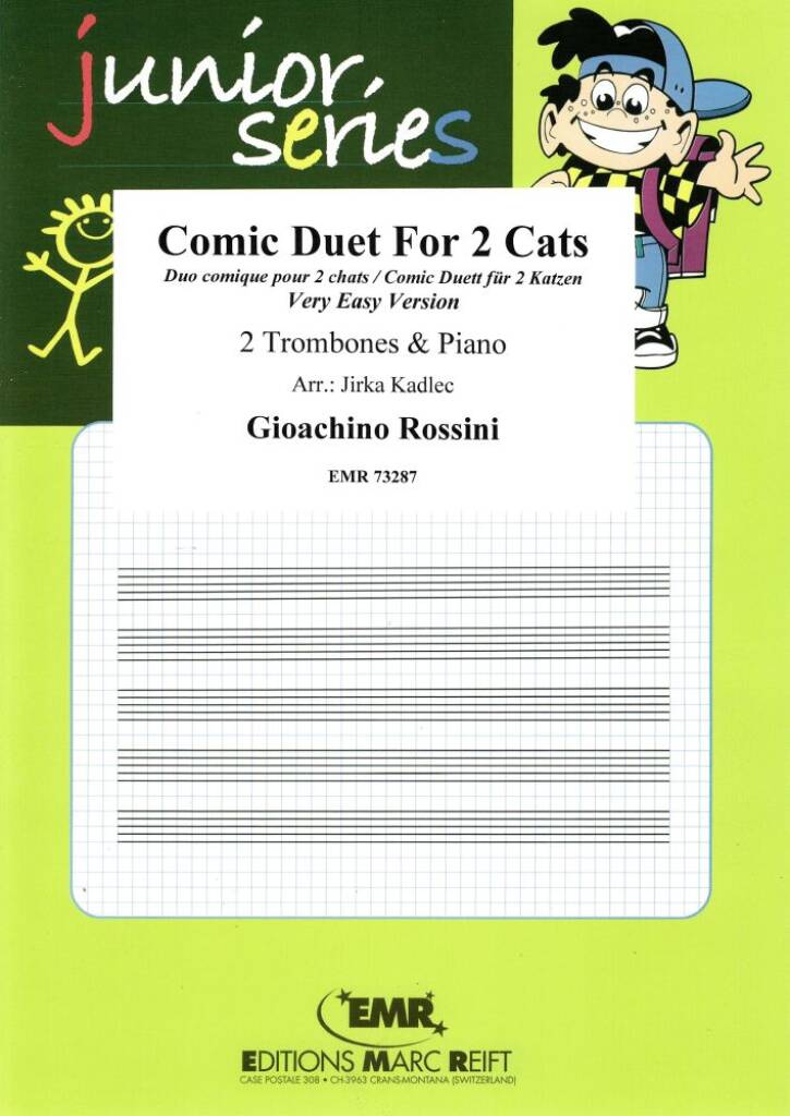 Comic Duet For 2 Cats
