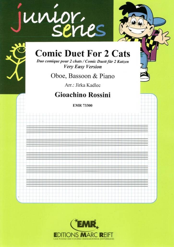 Comic Duet For 2 Cats
