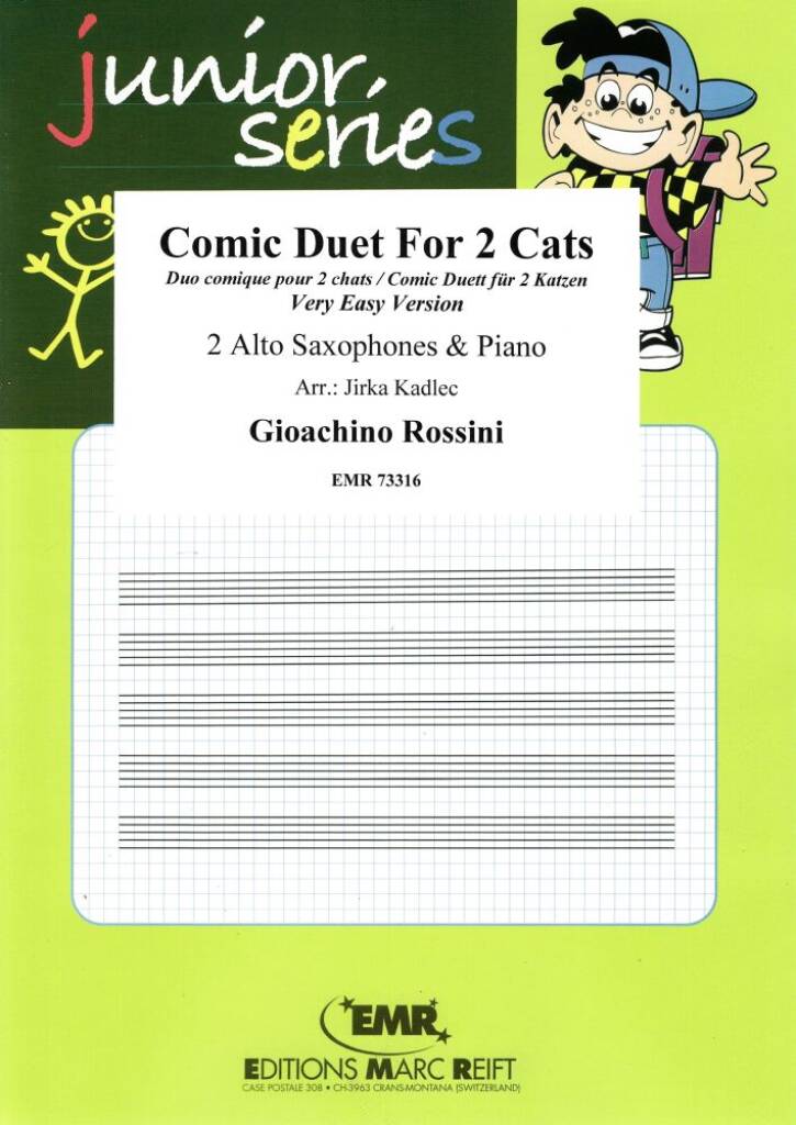 Comic Duet For 2 Cats