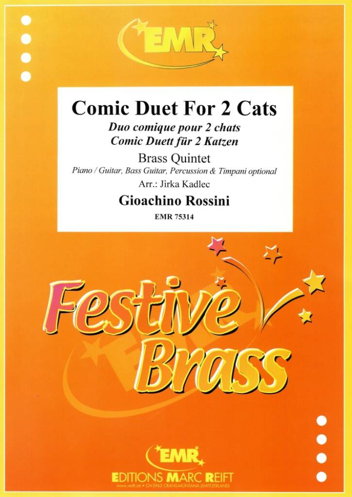 Comic Duet For 2 Cats