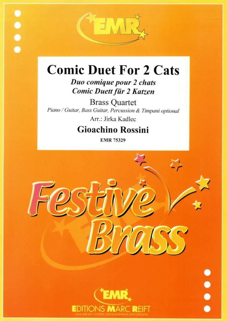 Comic Duet For 2 Cats